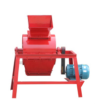 Small rock crusher for brick block machine